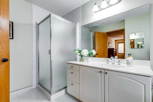 8 Mt Cascade Close Se, Calgary, AB - Indoor Photo Showing Bathroom