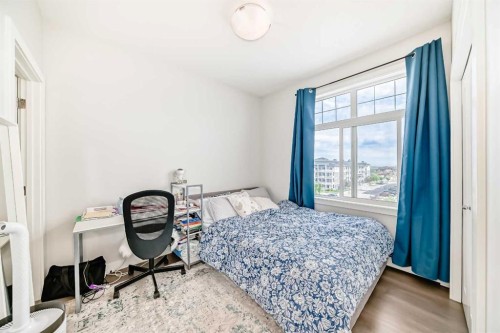 415-300 Auburn Meadows Common Se, Calgary, AB - Indoor Photo Showing Bedroom