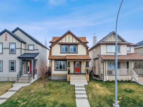 104 Copperstone Terrace Se, Calgary, AB - Outdoor With Facade