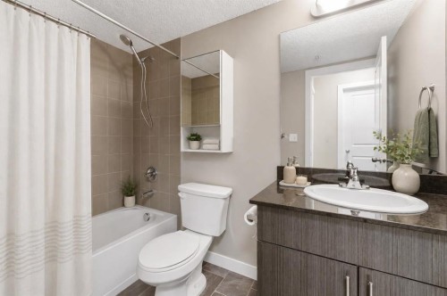 2302-625 Glenbow Drive, Cochrane, AB - Indoor Photo Showing Bathroom