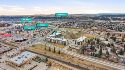 2302-625 Glenbow Drive, Cochrane, AB - Outdoor With View