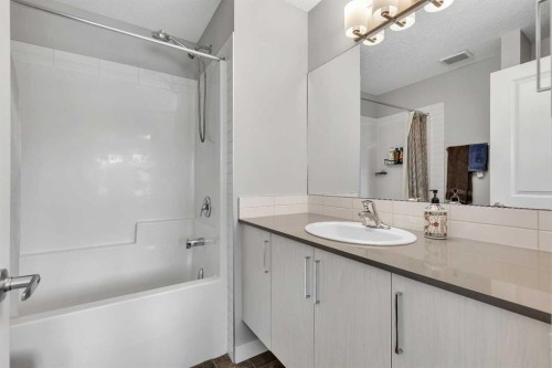 154 Seton Passage Se, Calgary, AB - Indoor Photo Showing Bathroom