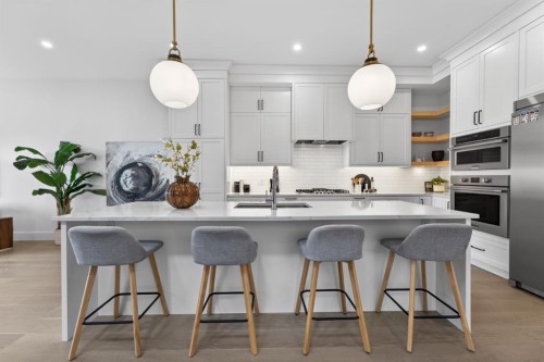 2506 20 Street Sw, Calgary, AB - Indoor Photo Showing Kitchen With Stainless Steel Kitchen With Upgraded Kitchen