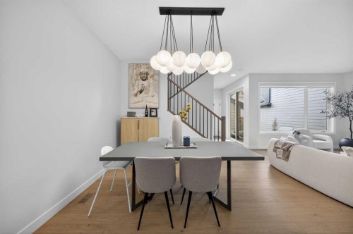 267 Bluerock Avenue Sw, Calgary, AB - Indoor Photo Showing Dining Room