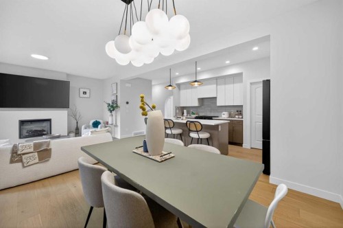 267 Bluerock Avenue Sw, Calgary, AB - Indoor Photo Showing Dining Room