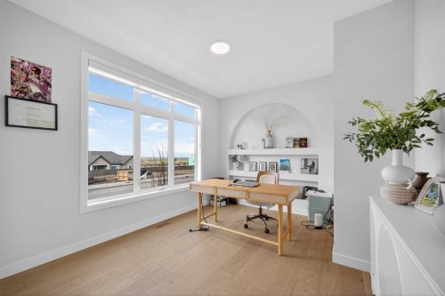 267 Bluerock Avenue Sw, Calgary, AB - Indoor Photo Showing Office