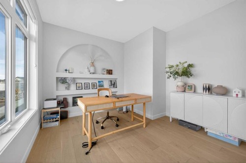 267 Bluerock Avenue Sw, Calgary, AB - Indoor Photo Showing Office