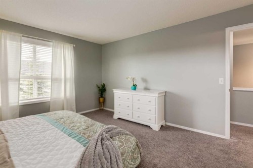 126 Harvest Gold Place Ne, Calgary, AB - Indoor Photo Showing Bedroom