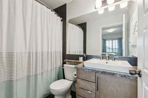 231 Kingsbridge Road Se, Airdrie, AB - Indoor Photo Showing Bathroom