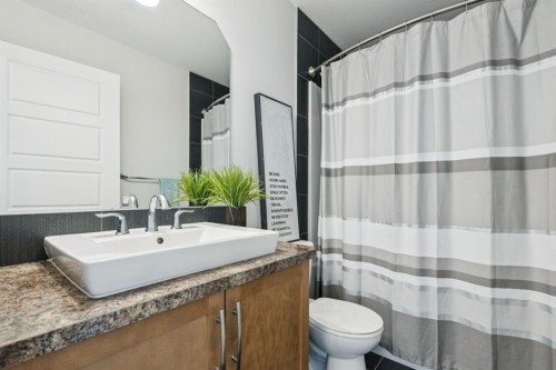 231 Kingsbridge Road Se, Airdrie, AB - Indoor Photo Showing Bathroom