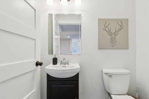 231 Kingsbridge Road Se, Airdrie, AB - Indoor Photo Showing Bathroom