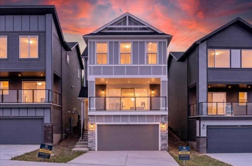 156 Crimson Ridge Place Nw, Calgary, AB - Outdoor With Facade