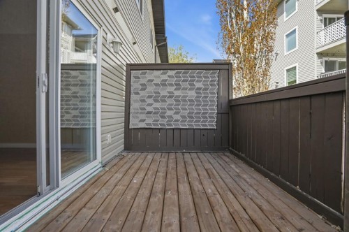 204-760 Railway Gate Sw, Airdrie, AB - Outdoor With Deck Patio Veranda With Exterior