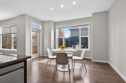 94 Evansdale Common Nw, Calgary, AB - Indoor Photo Showing Dining Room