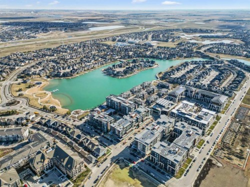 403-122 Mahogany Centre Se, Calgary, AB - Outdoor With Body Of Water With View