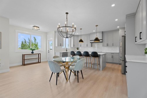 26 Cimarron Estates Gate, Okotoks, AB - Indoor Photo Showing Dining Room