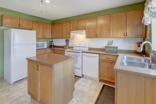 47 Martinvalley Way Ne, Calgary, AB - Indoor Photo Showing Kitchen With Double Sink