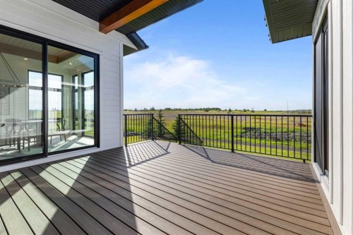 8 Monterra Rise, Cochrane Lake, AB - Outdoor With Deck Patio Veranda With Exterior