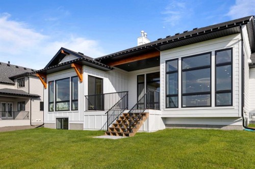 8 Monterra Rise, Cochrane Lake, AB - Outdoor With Deck Patio Veranda