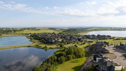 8 Monterra Rise, Cochrane Lake, AB - Outdoor With Body Of Water With View