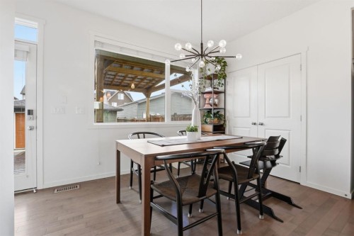 648 Walden Drive Se, Calgary, AB - Indoor Photo Showing Dining Room