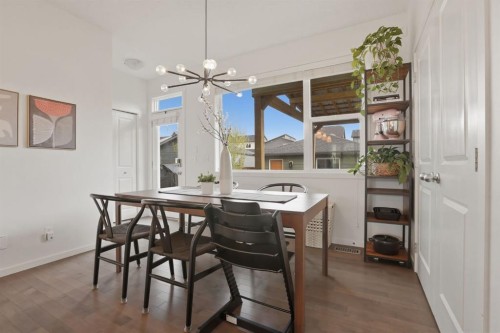 648 Walden Drive Se, Calgary, AB - Indoor Photo Showing Dining Room
