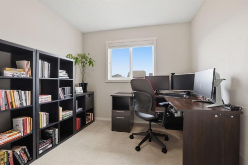 648 Walden Drive Se, Calgary, AB - Indoor Photo Showing Office
