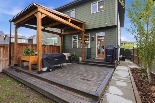 648 Walden Drive Se, Calgary, AB - Outdoor With Deck Patio Veranda