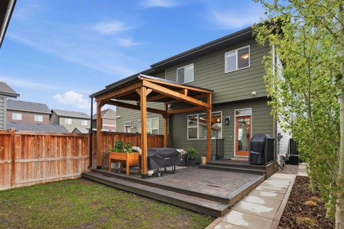 648 Walden Drive Se, Calgary, AB - Outdoor With Deck Patio Veranda