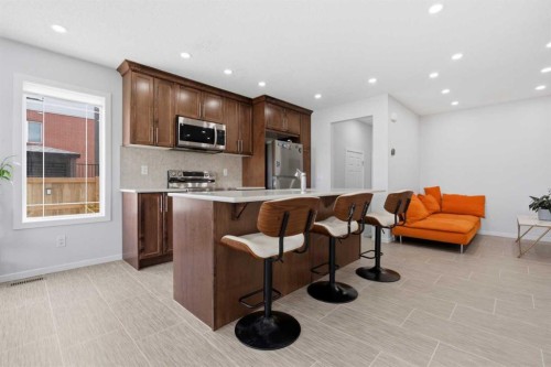 11257 Cityscape Drive Ne, Calgary, AB - Indoor Photo Showing Kitchen With Upgraded Kitchen