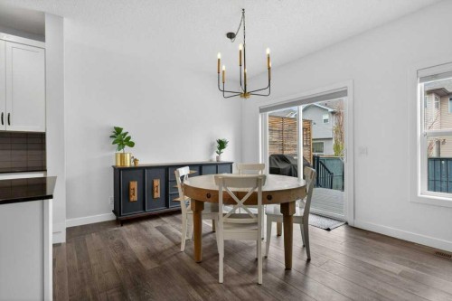 1091 Brightoncrest Green Se, Calgary, AB - Indoor Photo Showing Dining Room