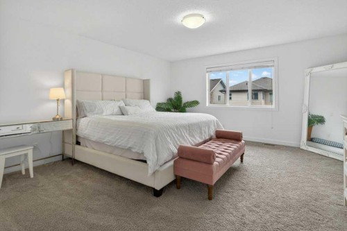 1091 Brightoncrest Green Se, Calgary, AB - Indoor Photo Showing Bedroom