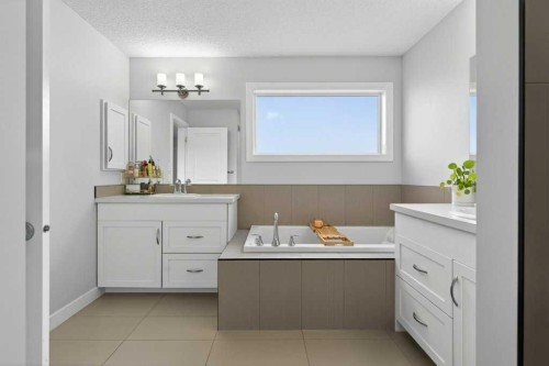 1091 Brightoncrest Green Se, Calgary, AB - Indoor Photo Showing Bathroom
