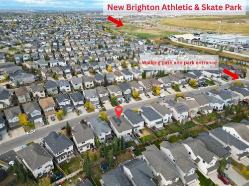 1091 Brightoncrest Green Se, Calgary, AB -  With View