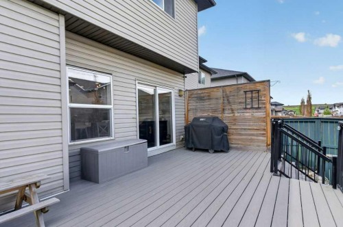 1091 Brightoncrest Green Se, Calgary, AB - Outdoor With Deck Patio Veranda With Exterior
