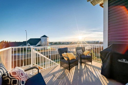 7 Wolf Crescent, Okotoks, AB - Outdoor With Deck Patio Veranda With Exterior
