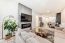 7 Wolf Crescent, Okotoks, AB  - Indoor Photo Showing Living Room With Fireplace 