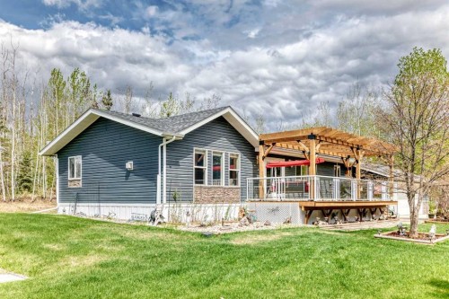 1 Ridge Drive, Rural Ponoka County, AB - Outdoor With Deck Patio Veranda