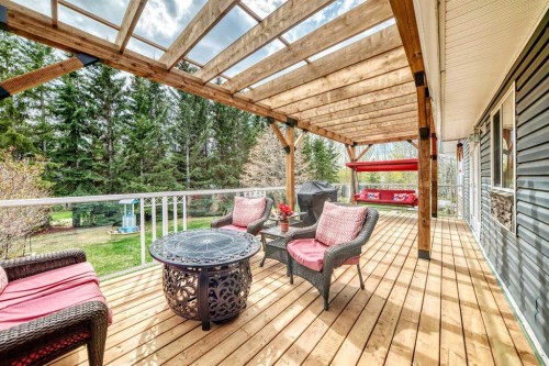 1 Ridge Drive, Rural Ponoka County, AB - Outdoor With Deck Patio Veranda With Exterior