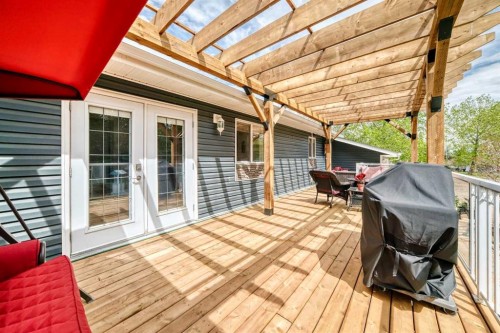 1 Ridge Drive, Rural Ponoka County, AB - Outdoor With Deck Patio Veranda With Exterior