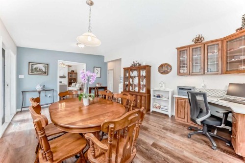 1 Ridge Drive, Rural Ponoka County, AB - Indoor Photo Showing Dining Room