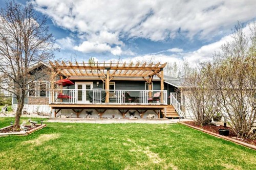 1 Ridge Drive, Rural Ponoka County, AB - Outdoor With Deck Patio Veranda