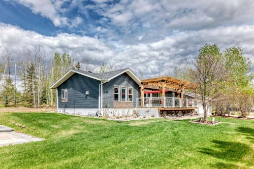 1 Ridge Drive, Rural Ponoka County, AB - Outdoor With Deck Patio Veranda