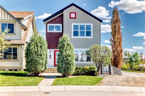 101 Copperstone Circle Se, Calgary, AB - Outdoor With Facade