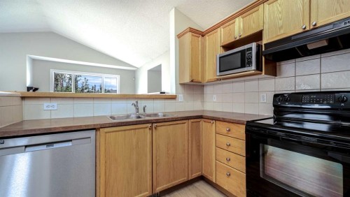 367 Copperfield Heights Se, Calgary, AB - Indoor Photo Showing Kitchen With Double Sink