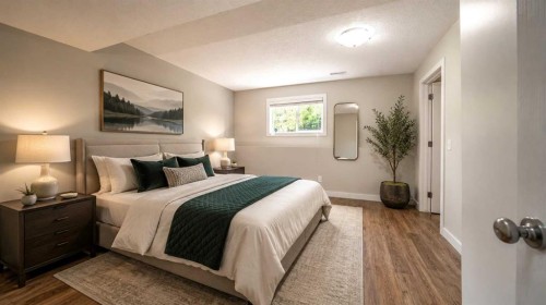 367 Copperfield Heights Se, Calgary, AB - Indoor Photo Showing Bedroom