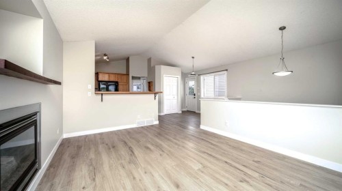 367 Copperfield Heights Se, Calgary, AB - Indoor With Fireplace