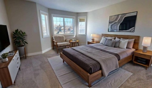 32 Carriere Crescent, Beaumont, AB - Indoor Photo Showing Bedroom