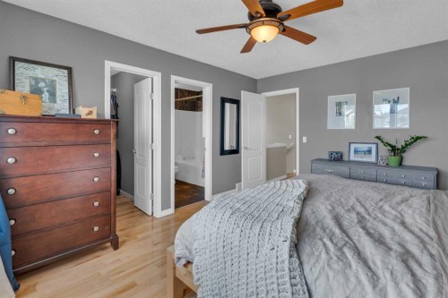 111 Arbour Meadows Close Nw, Calgary, AB - Indoor Photo Showing Bedroom