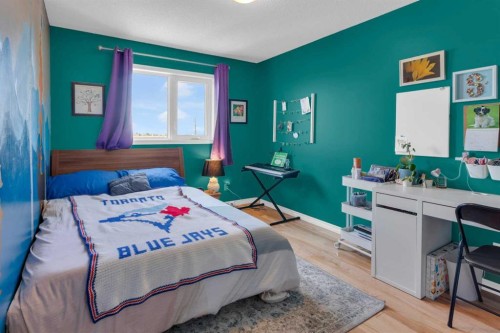 111 Arbour Meadows Close Nw, Calgary, AB - Indoor Photo Showing Bedroom